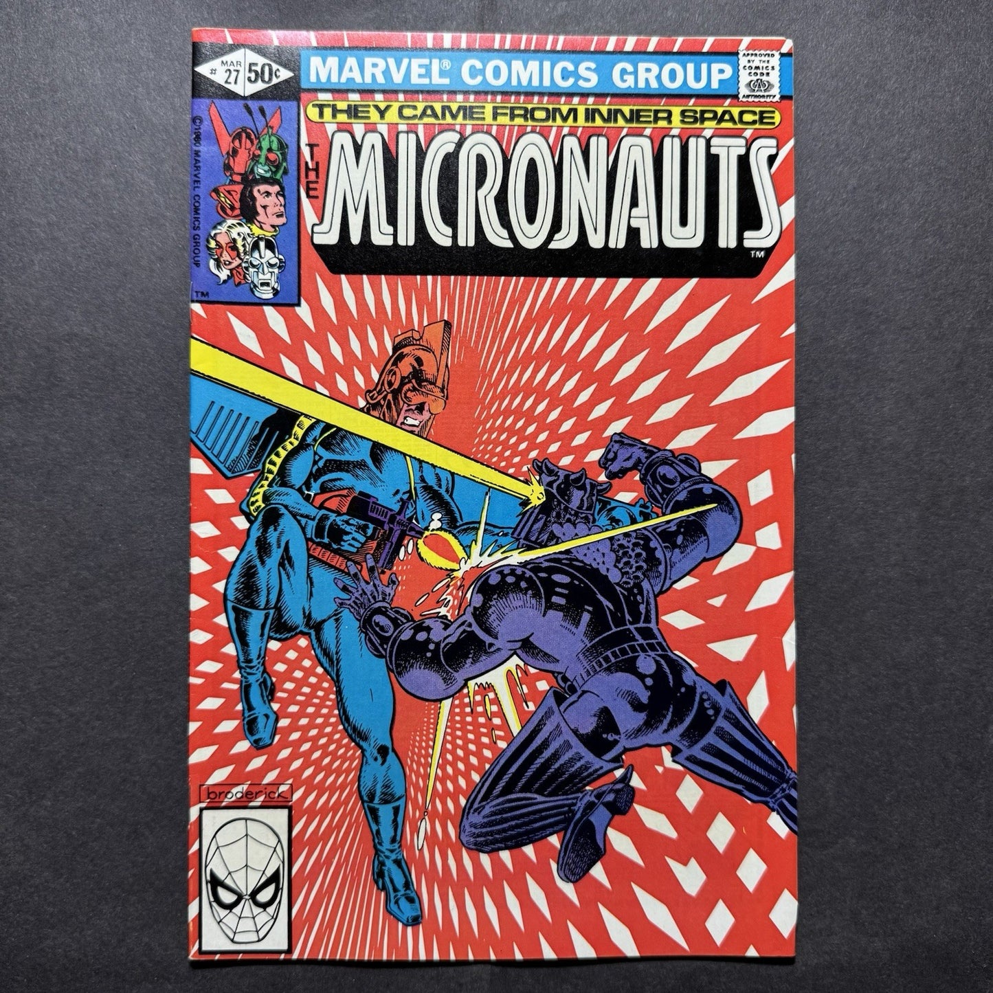 Micronauts 27 - Bronze Age Marvel Comics 1981