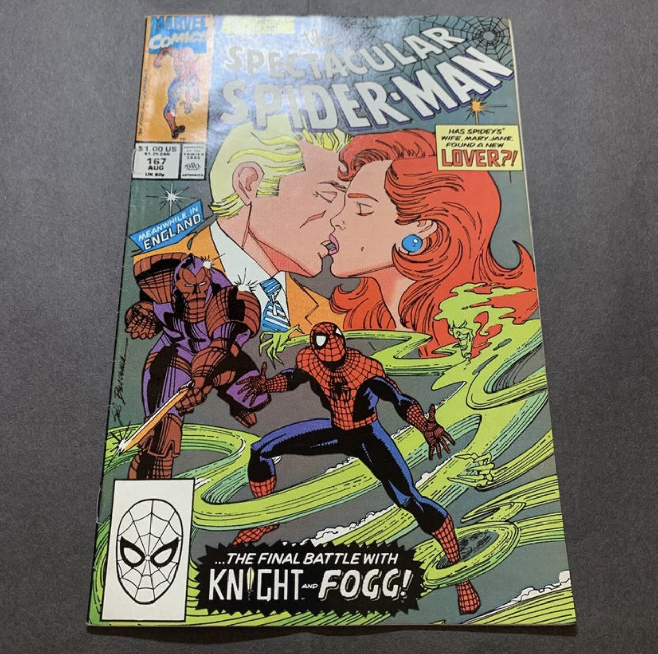 Spectacular Spider-Man 167 - Copper Age Marvel Comics 1990