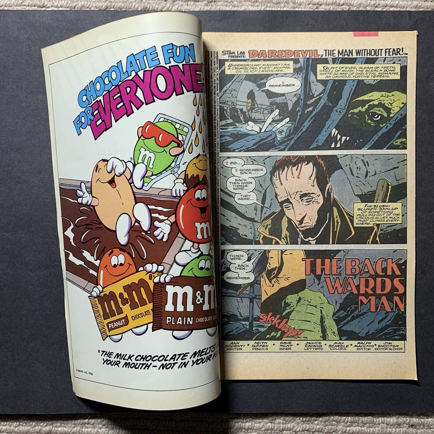 Daredevil 247/ Copper Age Marvel Comics 1987
