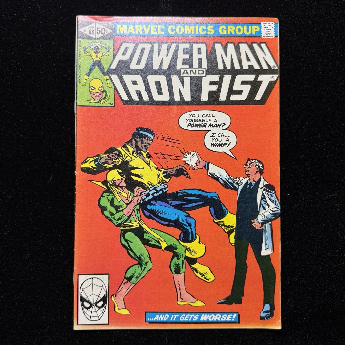 Power Man And Iron Fist 68 - Bronze Age Marvel Comics 1981