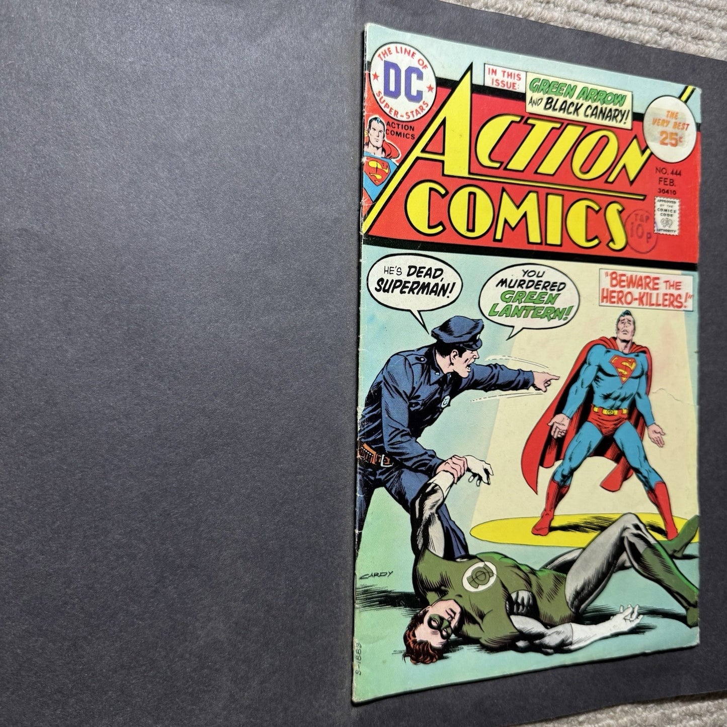 Action Comics 444 - Bronze Age Dc Comics 1974