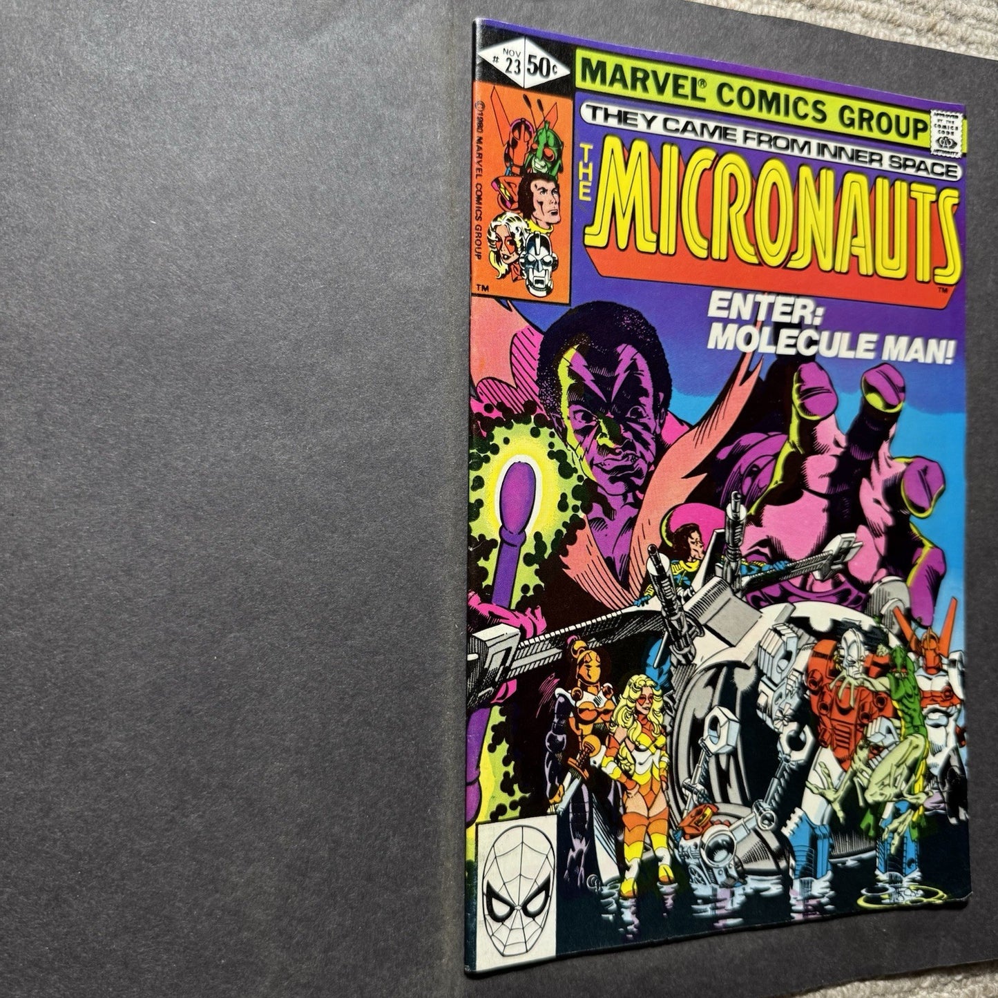 Micronauts 23 - Bronze Age Marvel Comics 1980