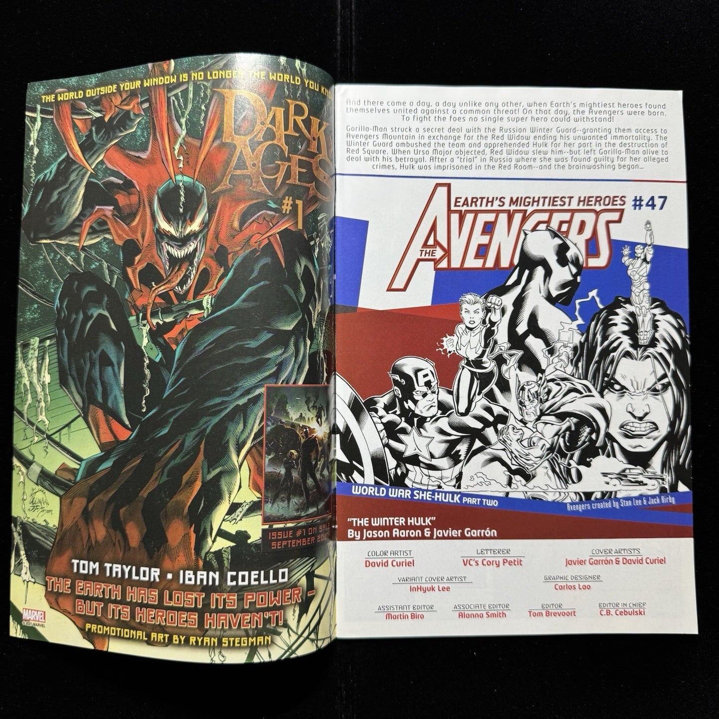 Avengers 47 - 1:50 Variant Cover - Modern Age Marvel Comics 2021