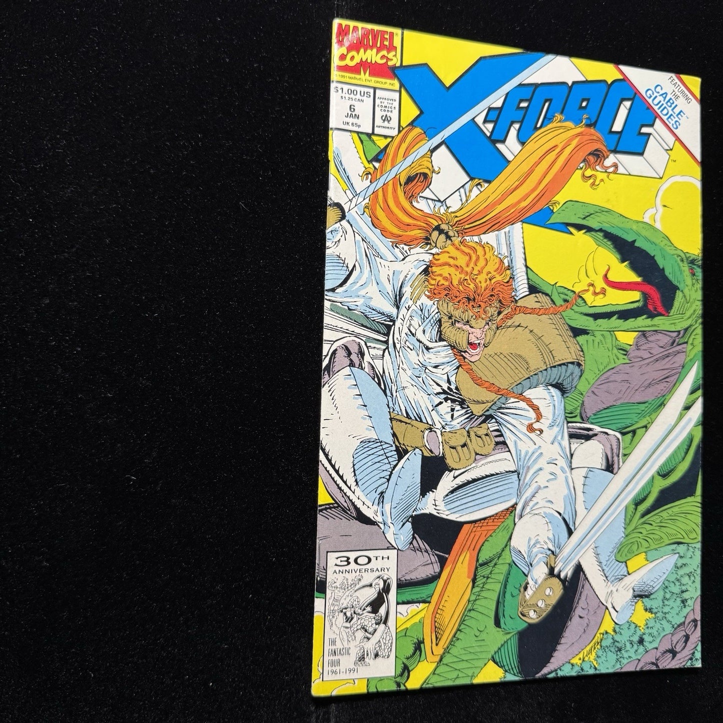 X-Force 6 - 1st Appearance Of Thornn - Modern Age Marvel Comics 1992