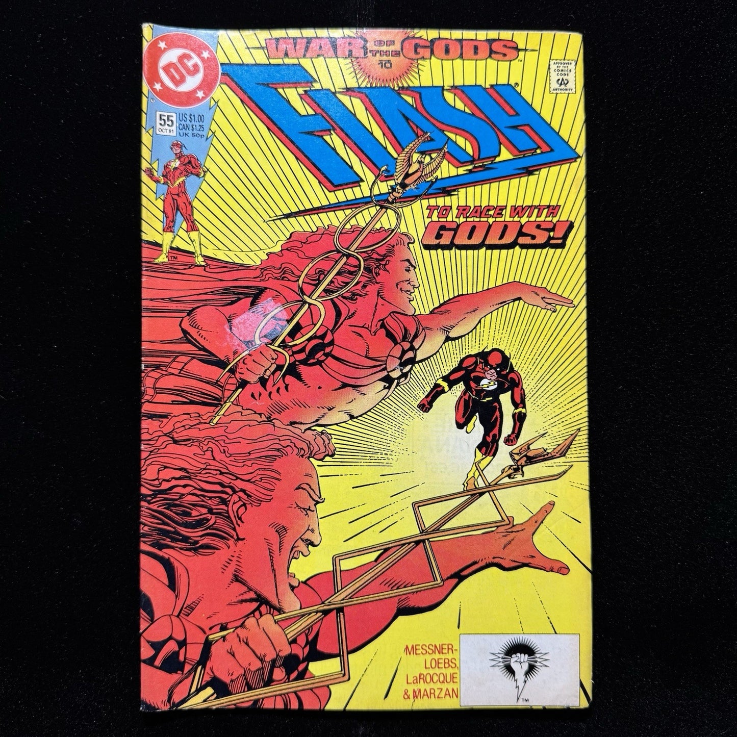Flash 55 - Copper Age Dc Comics 1991