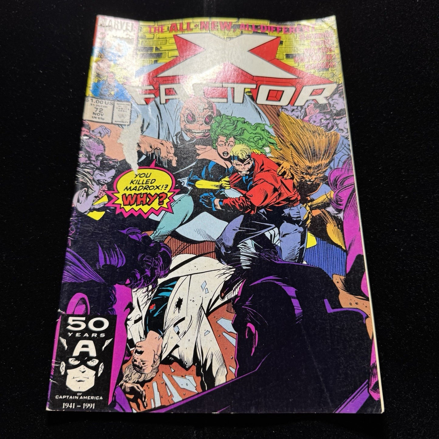 X-Factor 72 - Copper Age Marvel Comics 1991