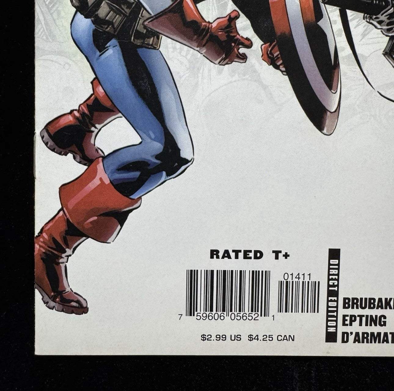 Captain America 14 - Falcon And Winter Soldier First Meeting - Modern Age 2006