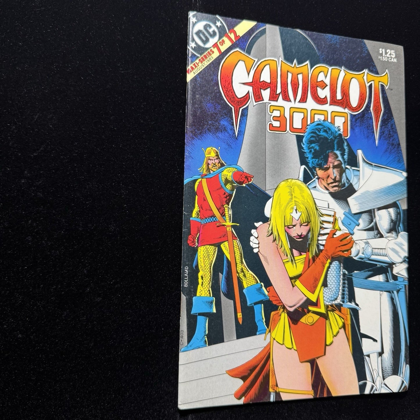 Camelot 3000 7 - Bronze Age Dc Comics 1983