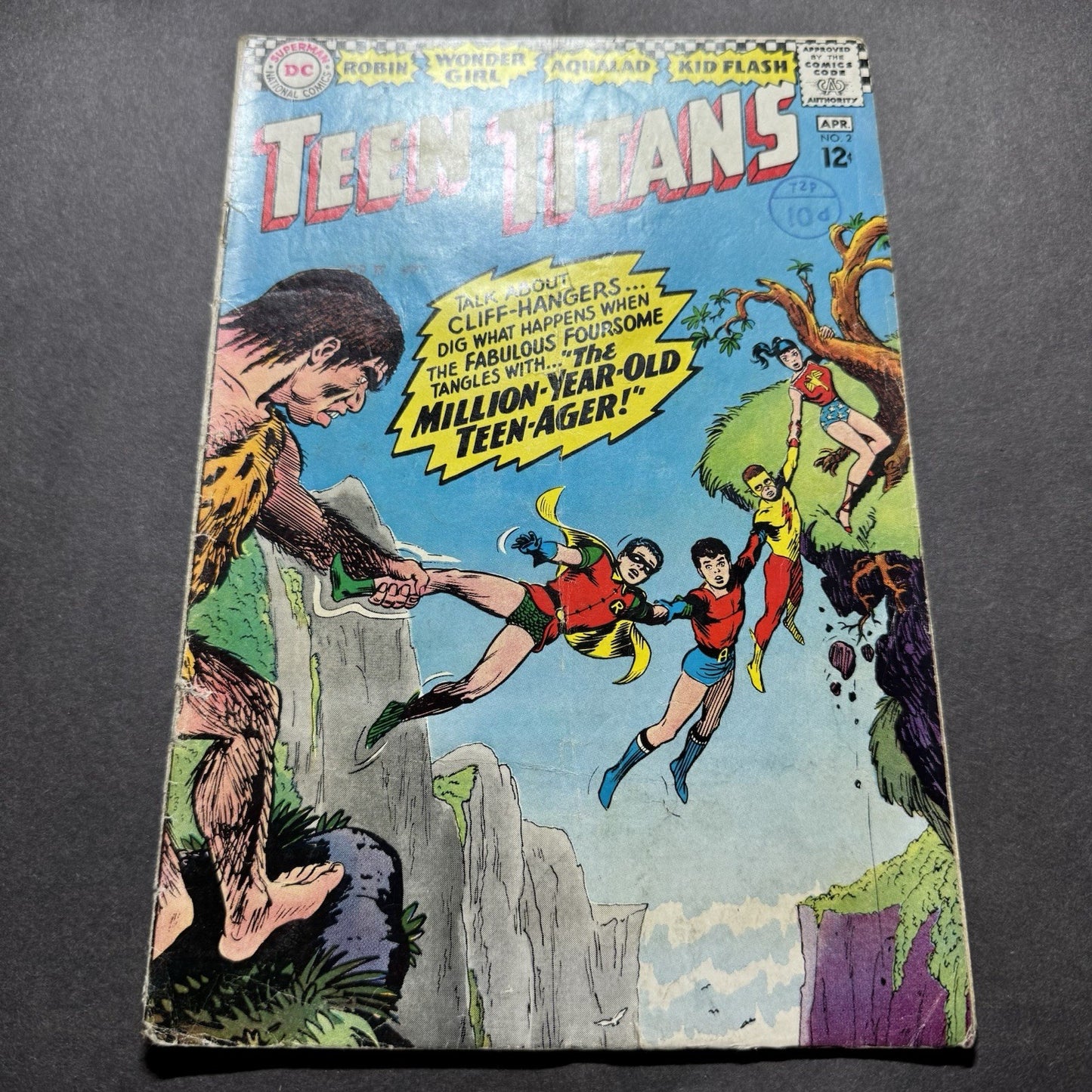 Teen Titans 2 - Silver Age Dc Comics 1966