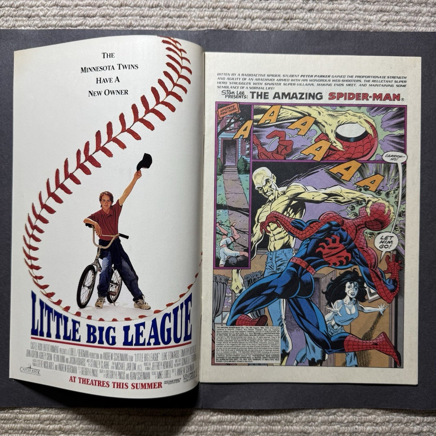 Amazing Spider-Man 392 - Cover Homage Of Amazing Spider-Man 50 - Marvel 1994