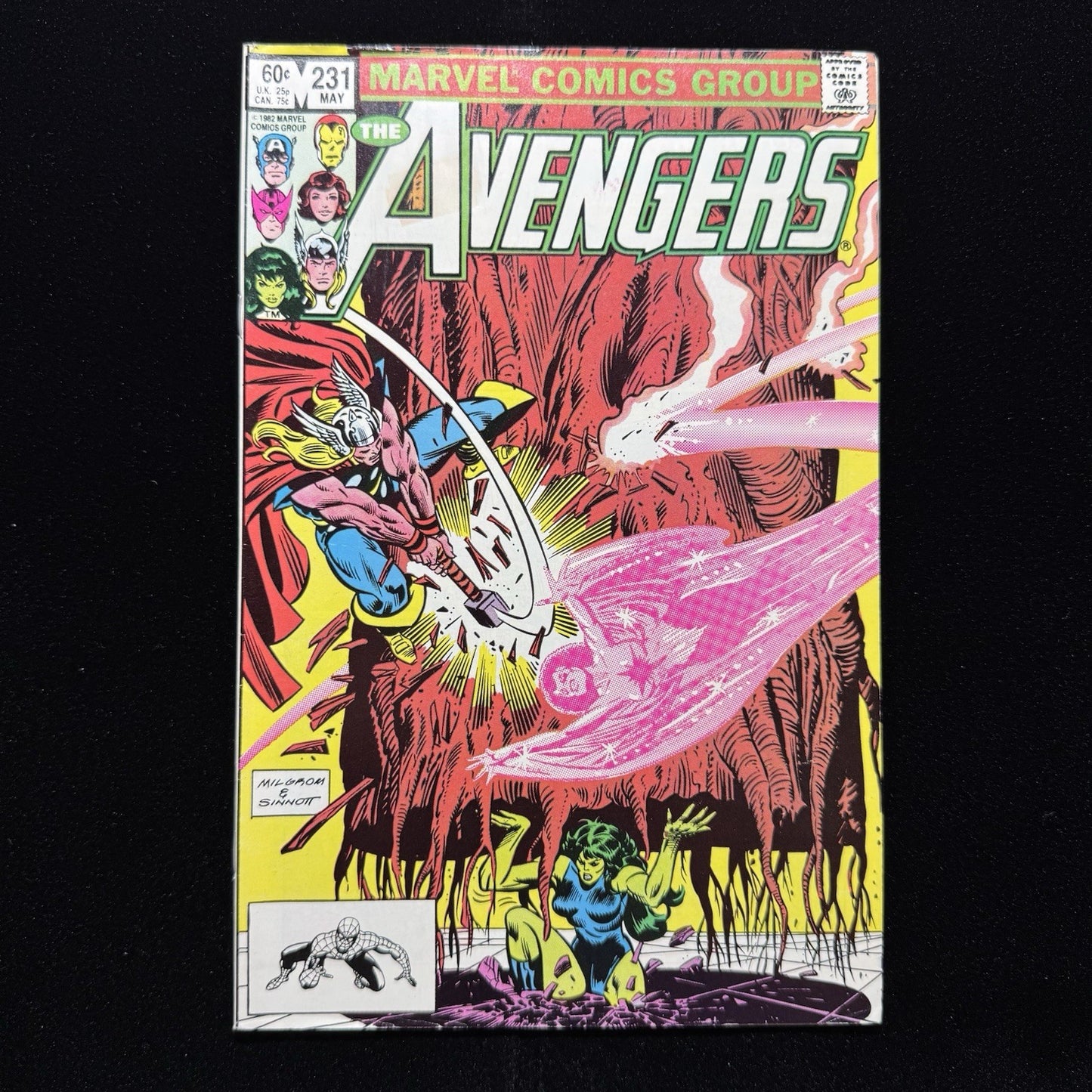 Avengers 231 - 1st Meeting Of Eros And She-Hulk - Bronze Age Marvel Comics 1983