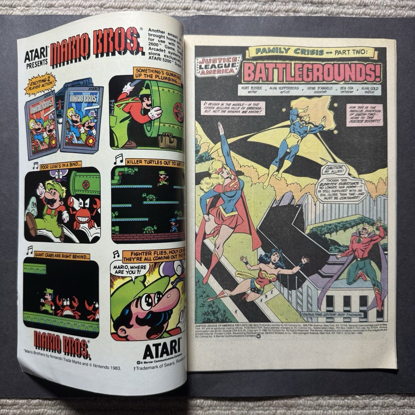 Justice League 232 - Copper Age Dc Comics 1984