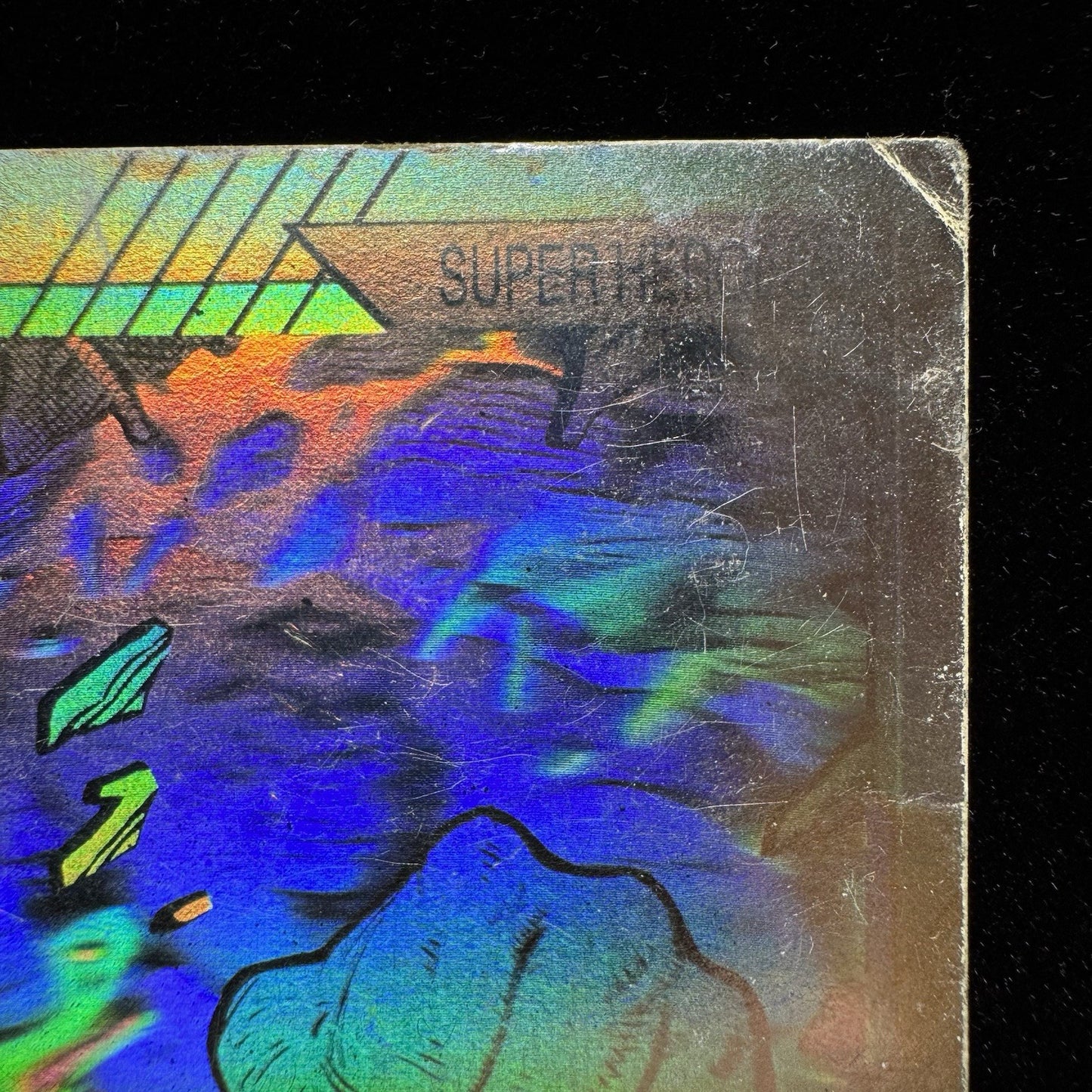 1991 Marvel Universe Hulk Hologram H-2 ImpelVintage Insert Card 90s Marvel