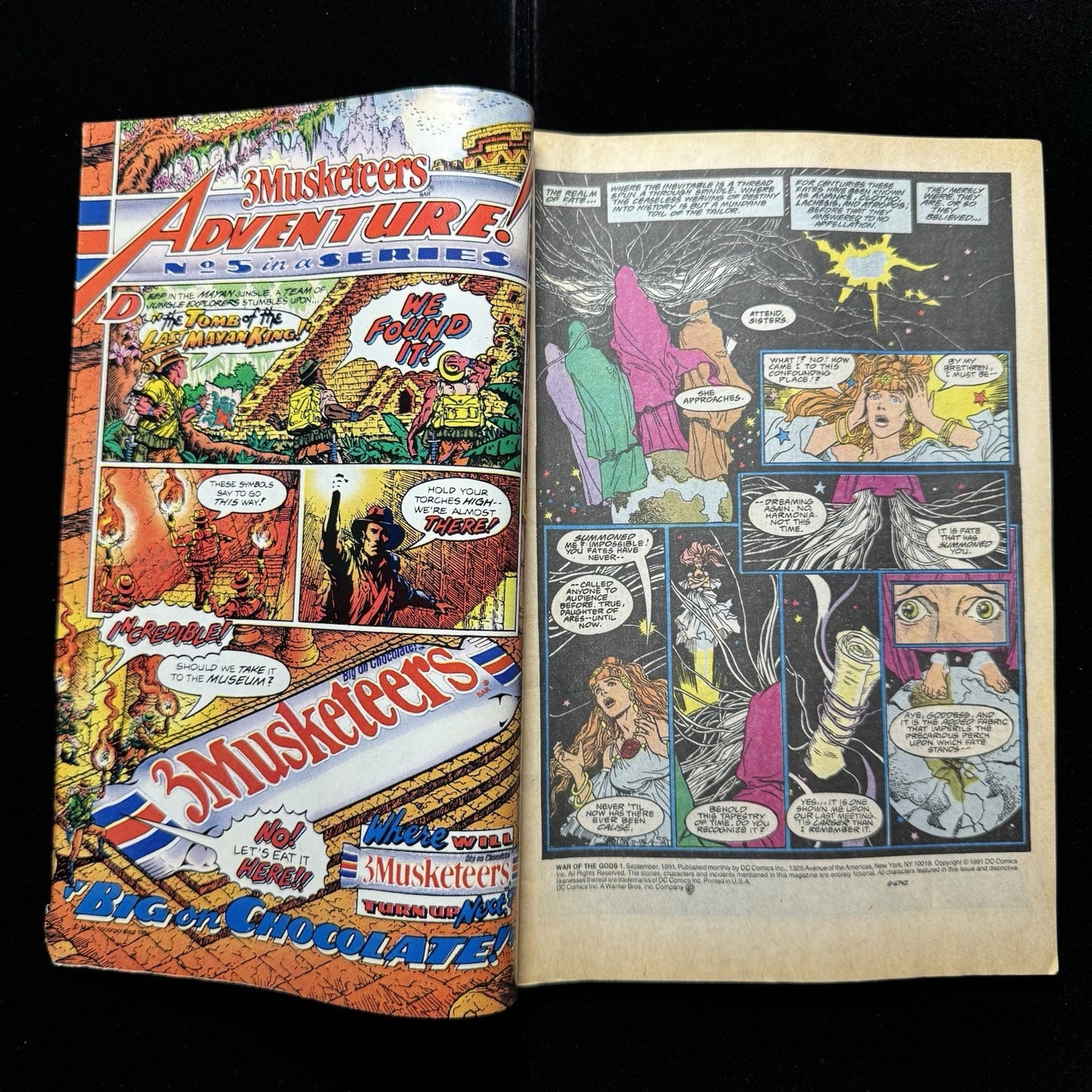 War Of The Gods 1 - Copper Age Dc Comics 1991