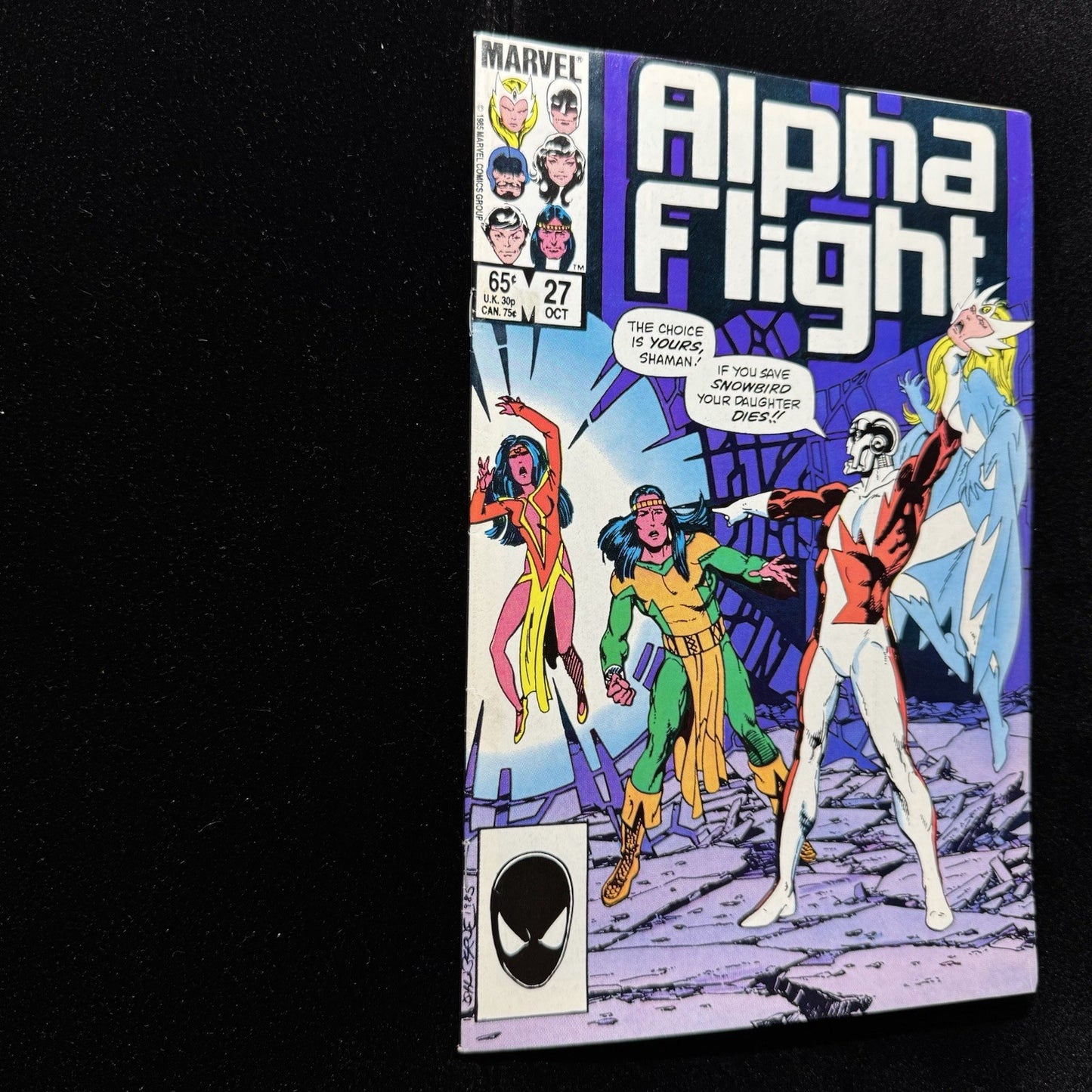 Alpha Flight 27 - Copper Age Marvel Comics 1985