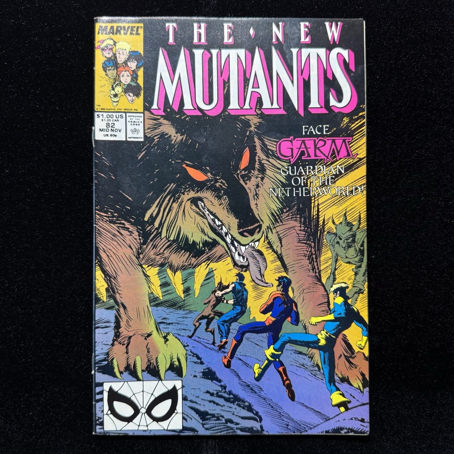 New Mutants 82 - Copper Age Marvel Comics 1989
