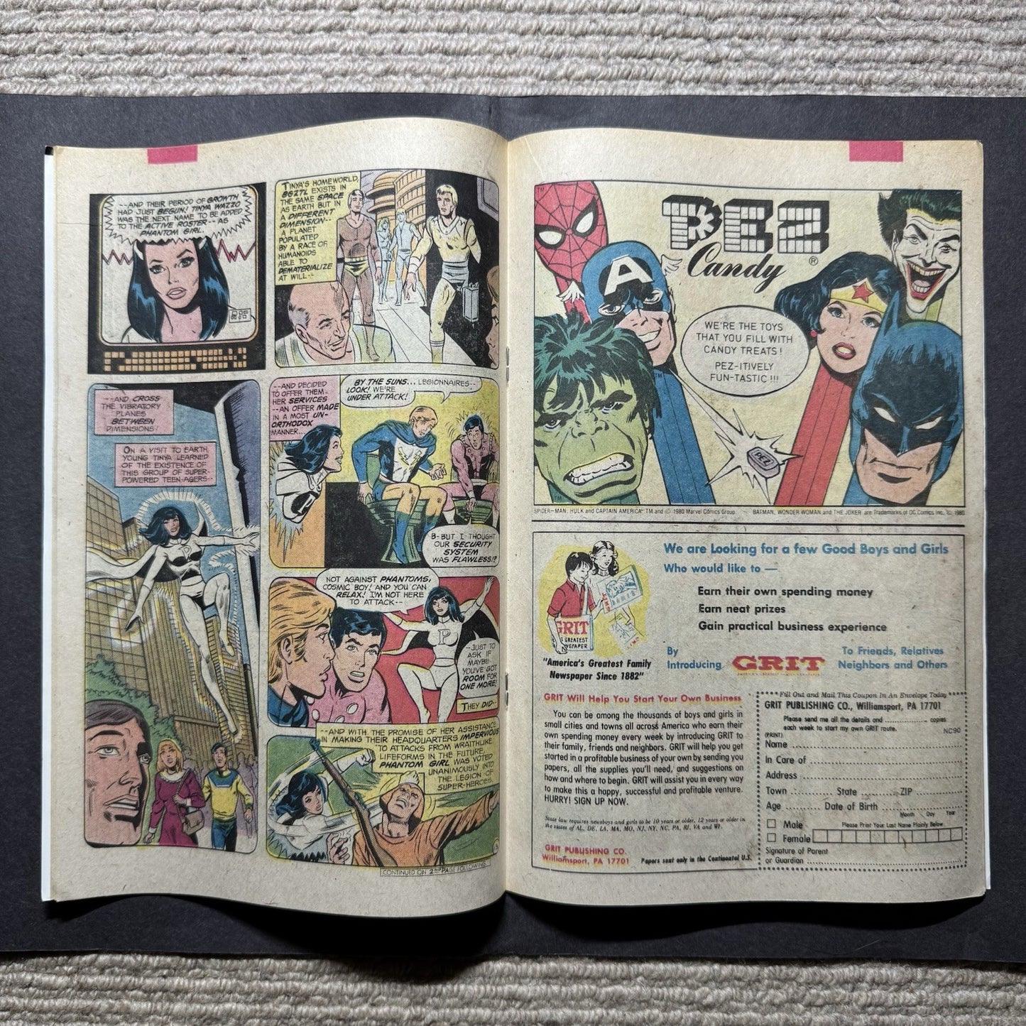 Secrets Of The Legion Of Super-Heroes 1 - Bronze Age Dc Comics 1981