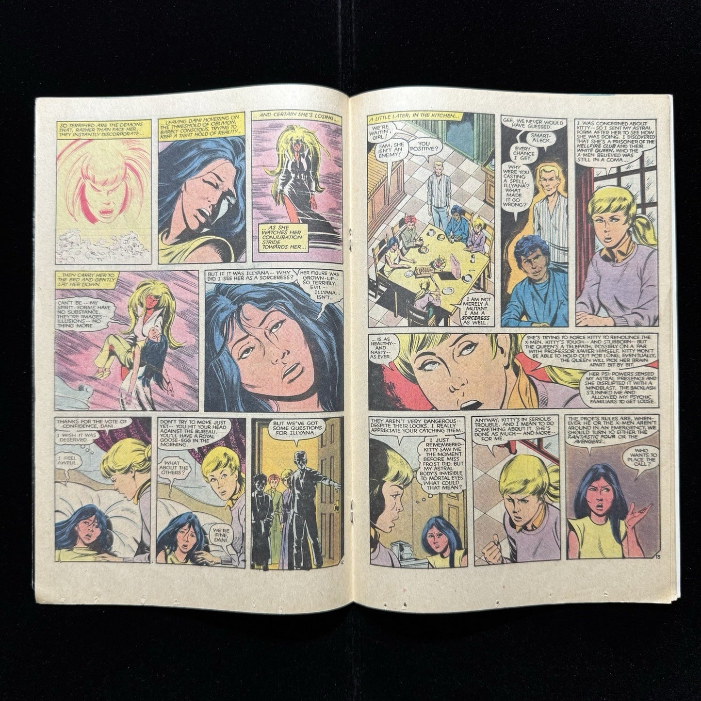 New Mutants 15 - Copper Age Marvel Comics 1984