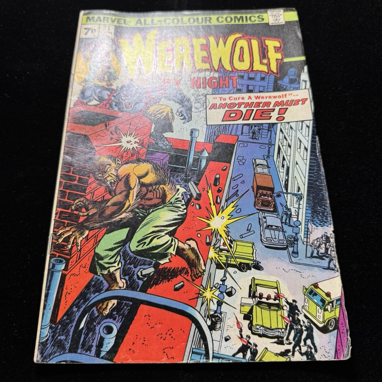 Werewolf By Night 21 - Bronze Age Marvel Comics 1974