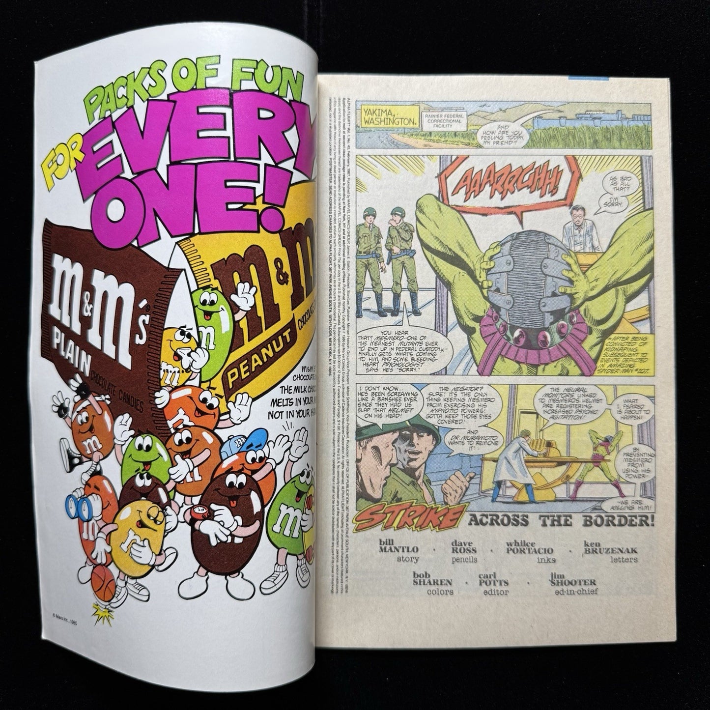 Alpha Flight 43 - Copper Age Marvel Comics 1987