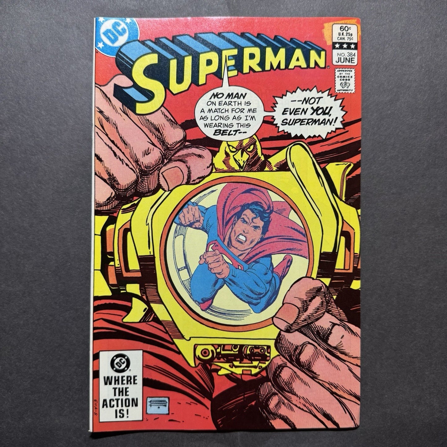 Superman 384 - Bronze Age Dc Comics 1983
