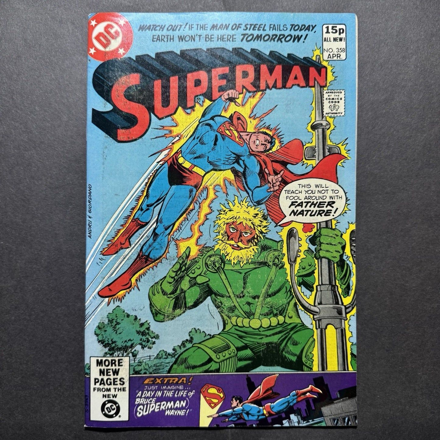 Superman 358 - Bronze Age Dc Comics 1981