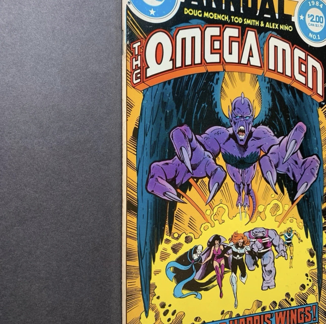 Omega men annual 1/ copper age de comics 1984