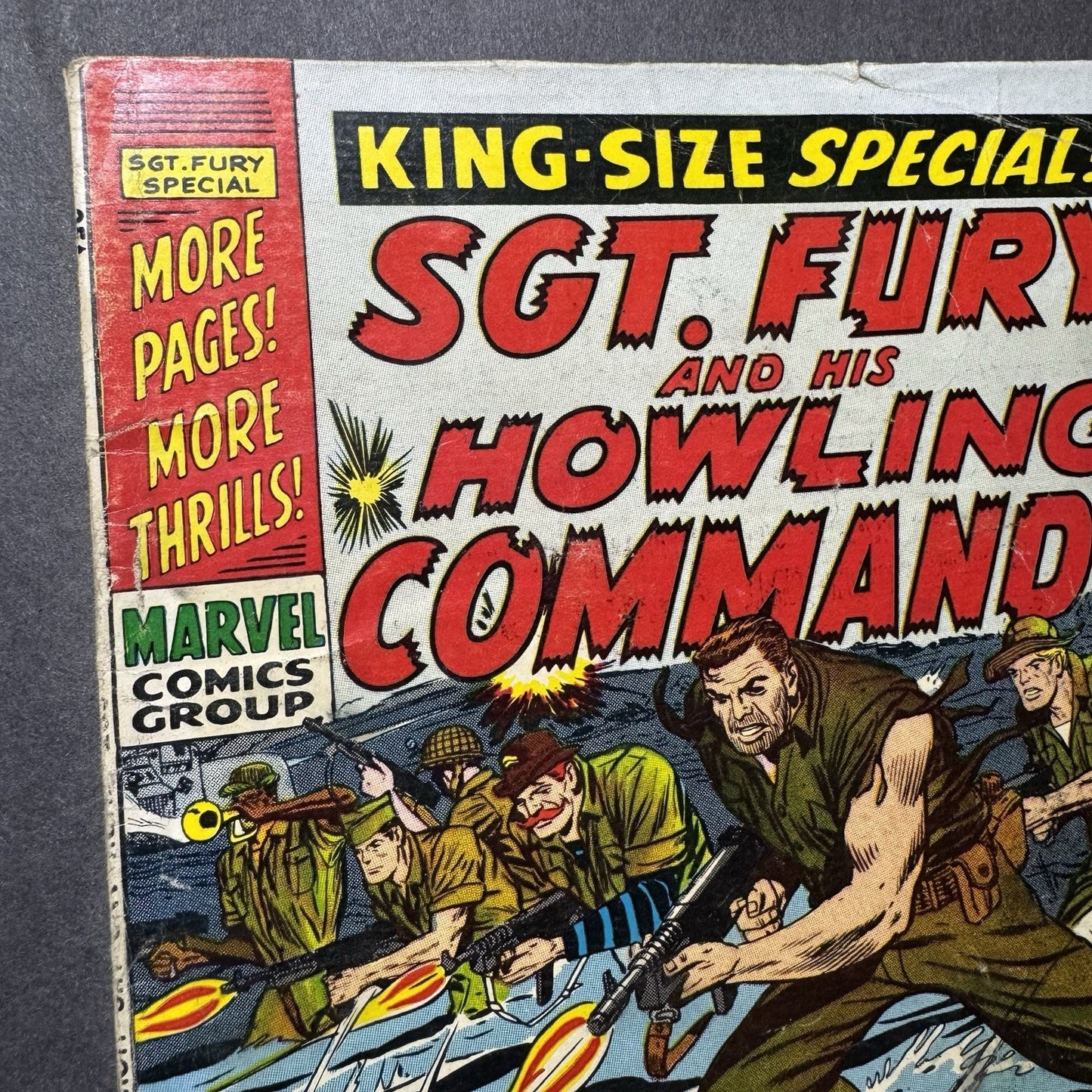 Sgt Fury King Size Annual 2 - Silver Age Marvel Comics 1966