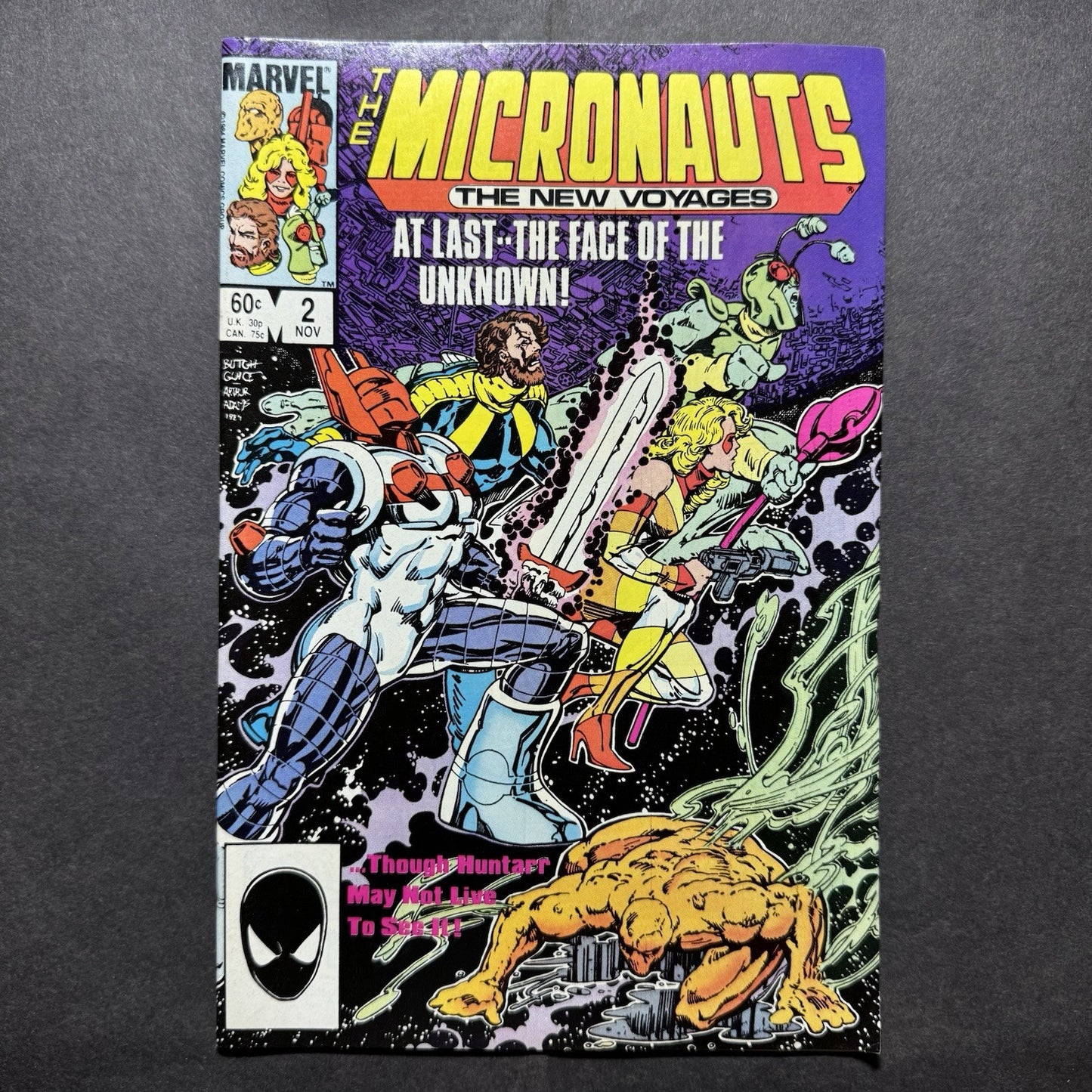 Micronauts The New Voyages 2 - Copper Age Marvel Comics 1984