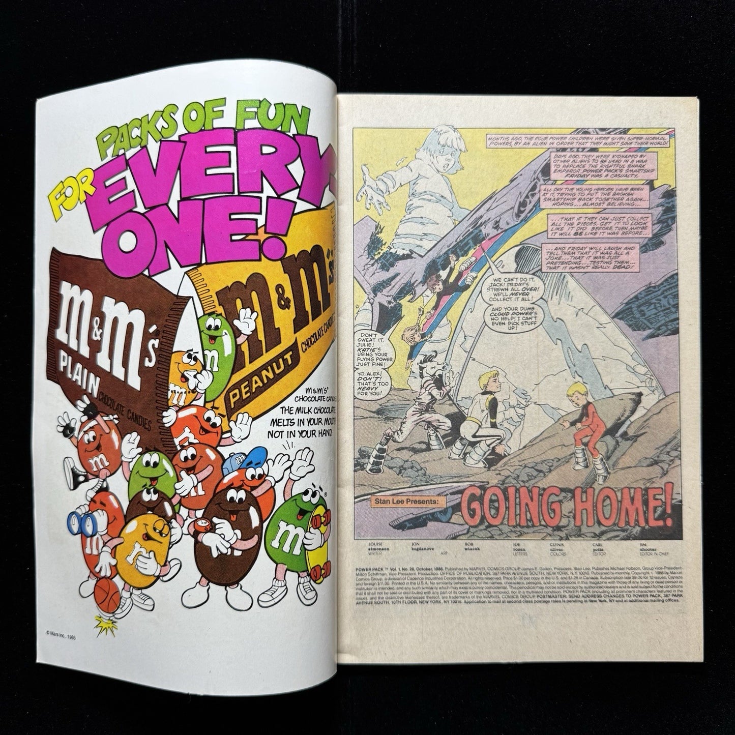 Power Pack 26 - Copper Age Marvel Comics 1986