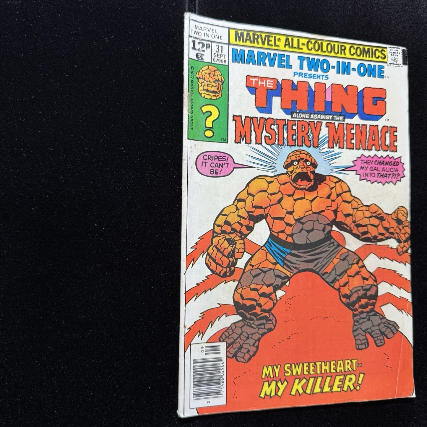 Marvel Two In One 31 - Bronze Age Marvel Comics 1977