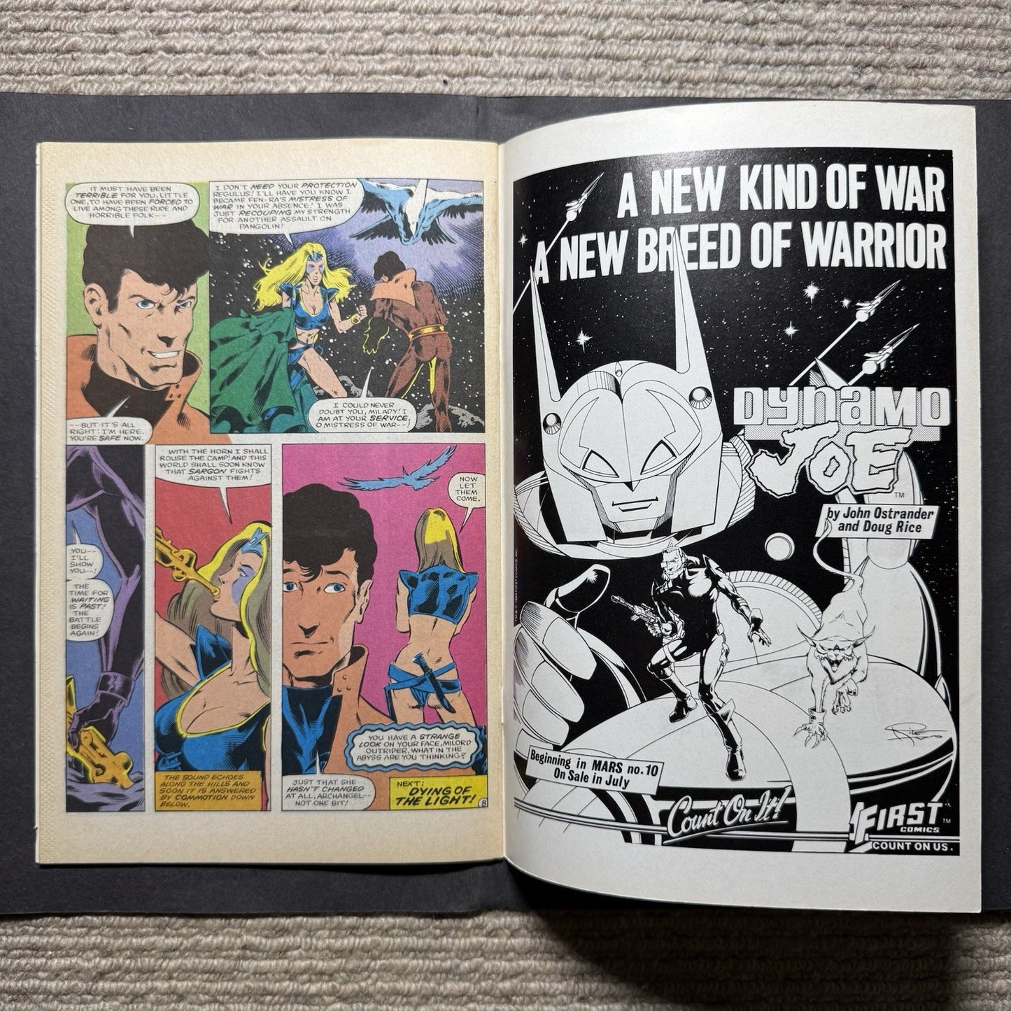 Warp 17 - Copper Age First Comics 1984