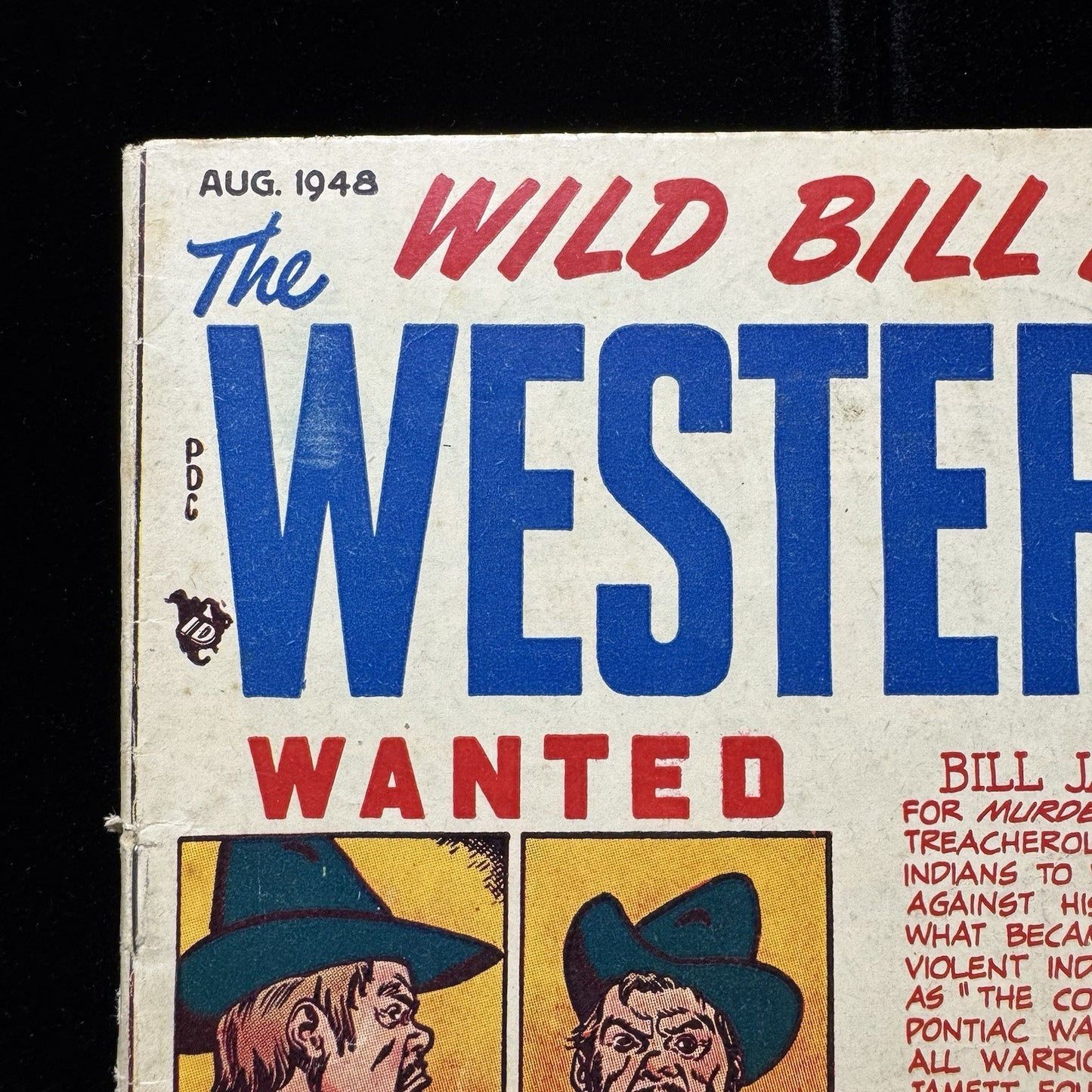 Westerner 15 - Golden Age Orbit-Wanted Comics 1948