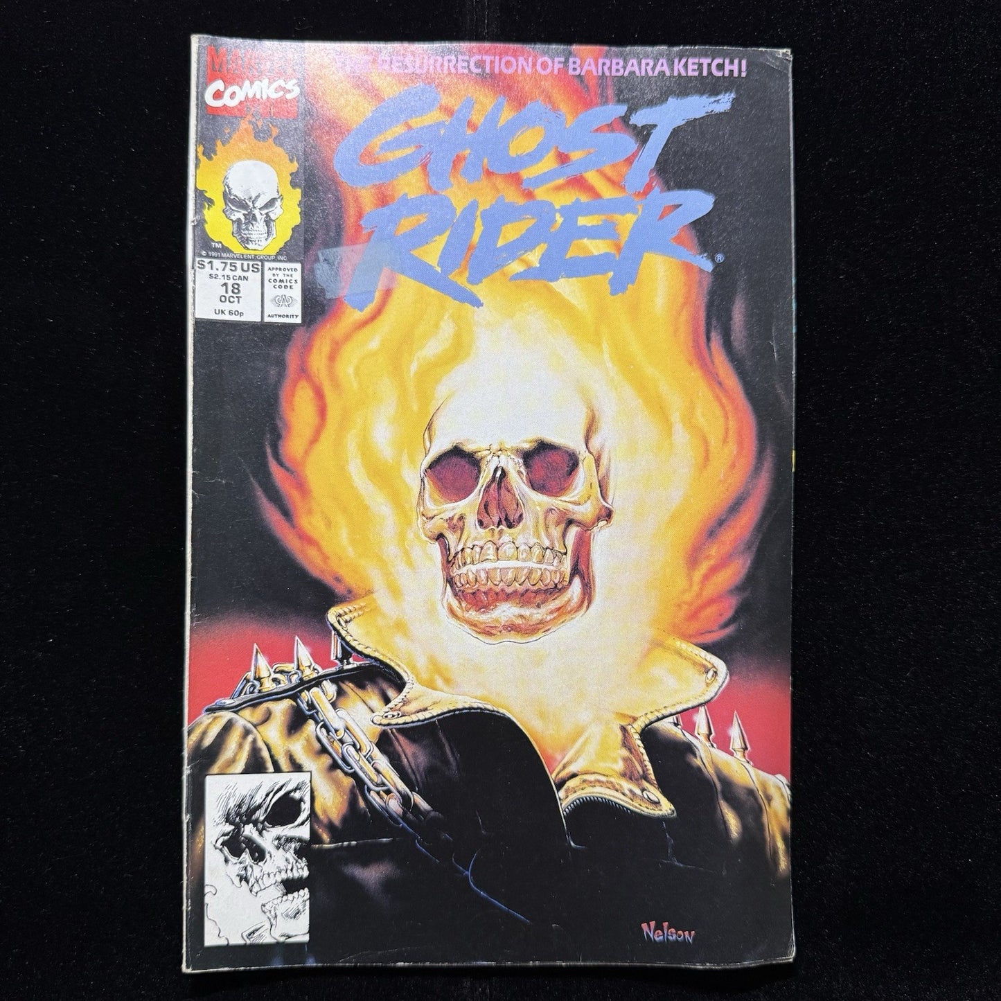 Ghost Rider 18 - Copper Age Marvel Comics 1991
