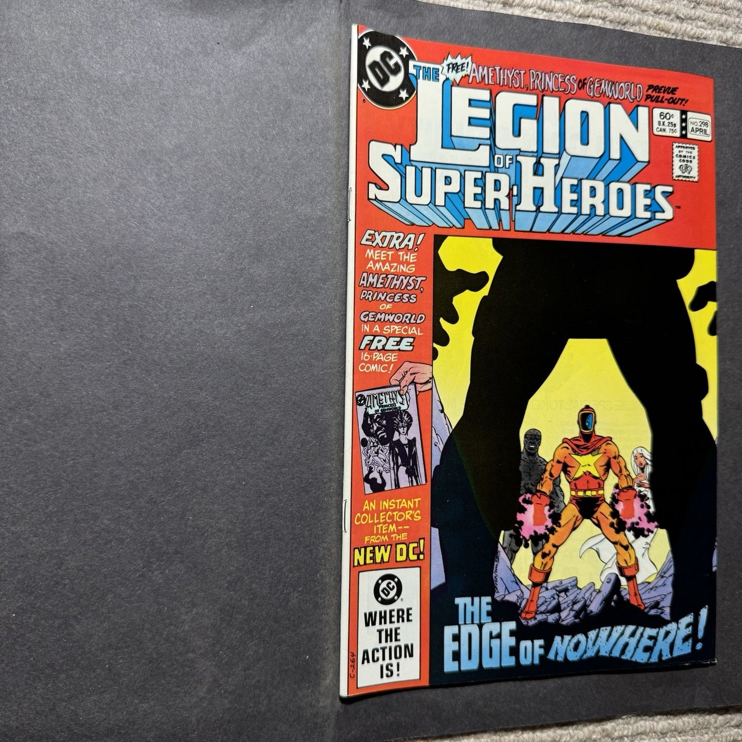Legion Of Super-Heroes 298 - 1st App Of Amethyst - Bronze Age Dc Comics 1983