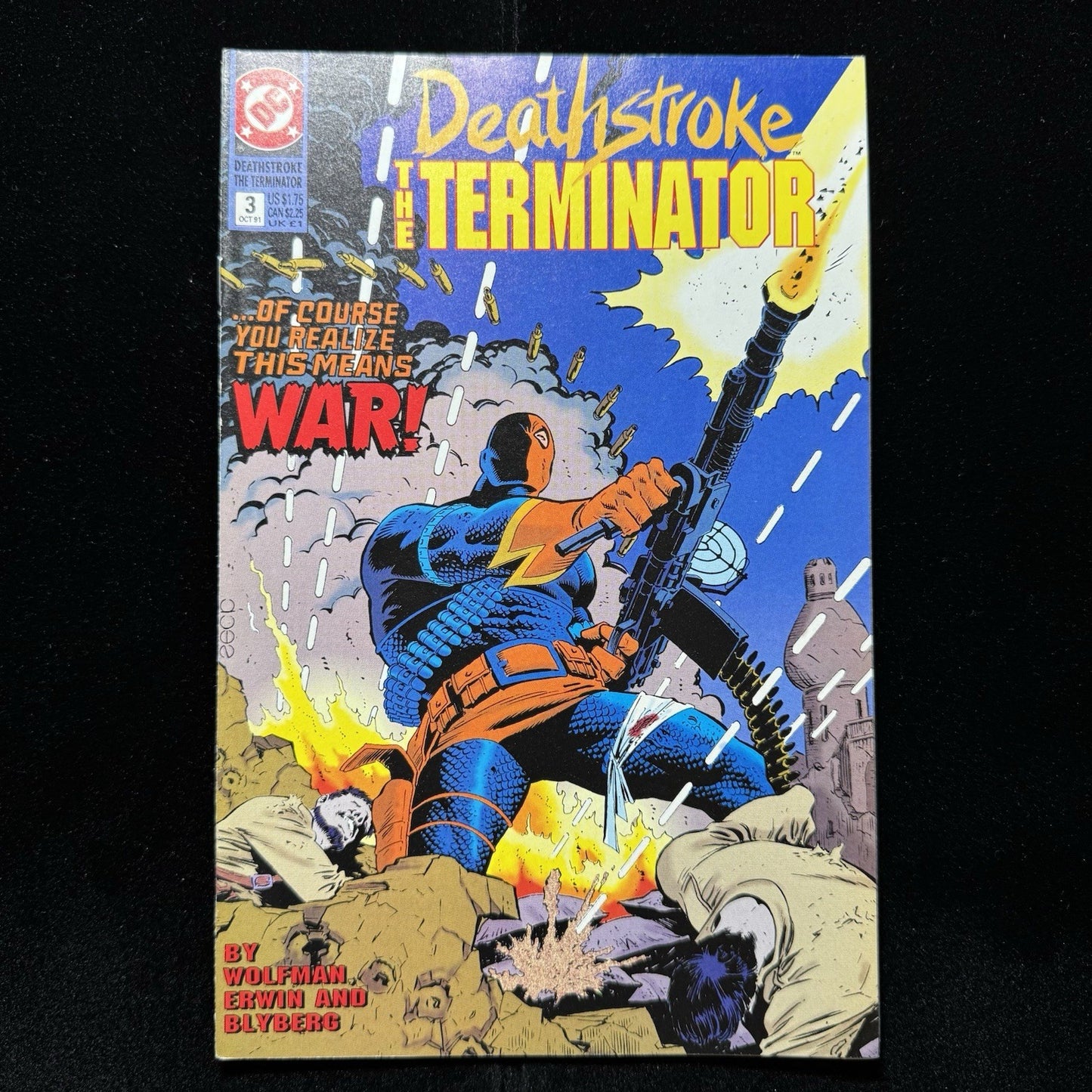 Deathstroke The Terminator 3 - Copper Age Dc Comics 1991