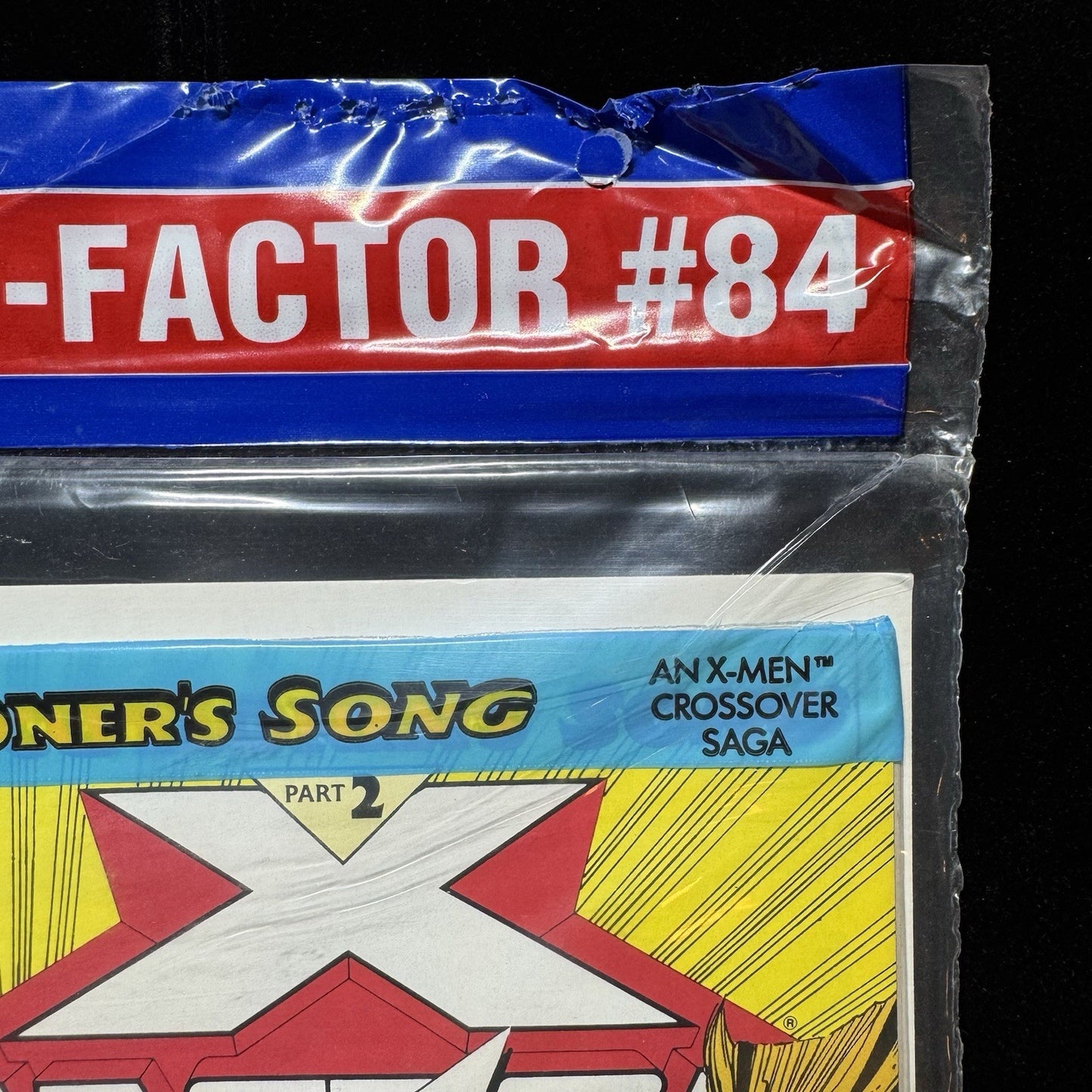 X-Factor 84 - Sealed Polybag With Trading Card - Modern Age Marvel Comics 1992