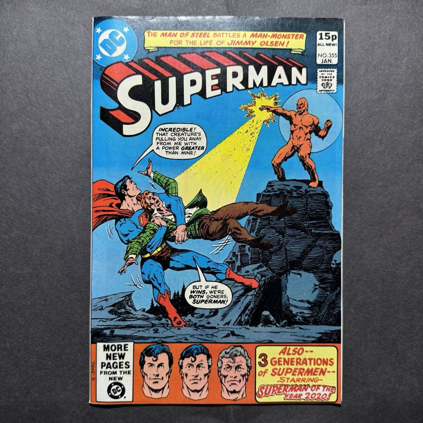 Superman 355 - Bronze Age Dc Comics 1981