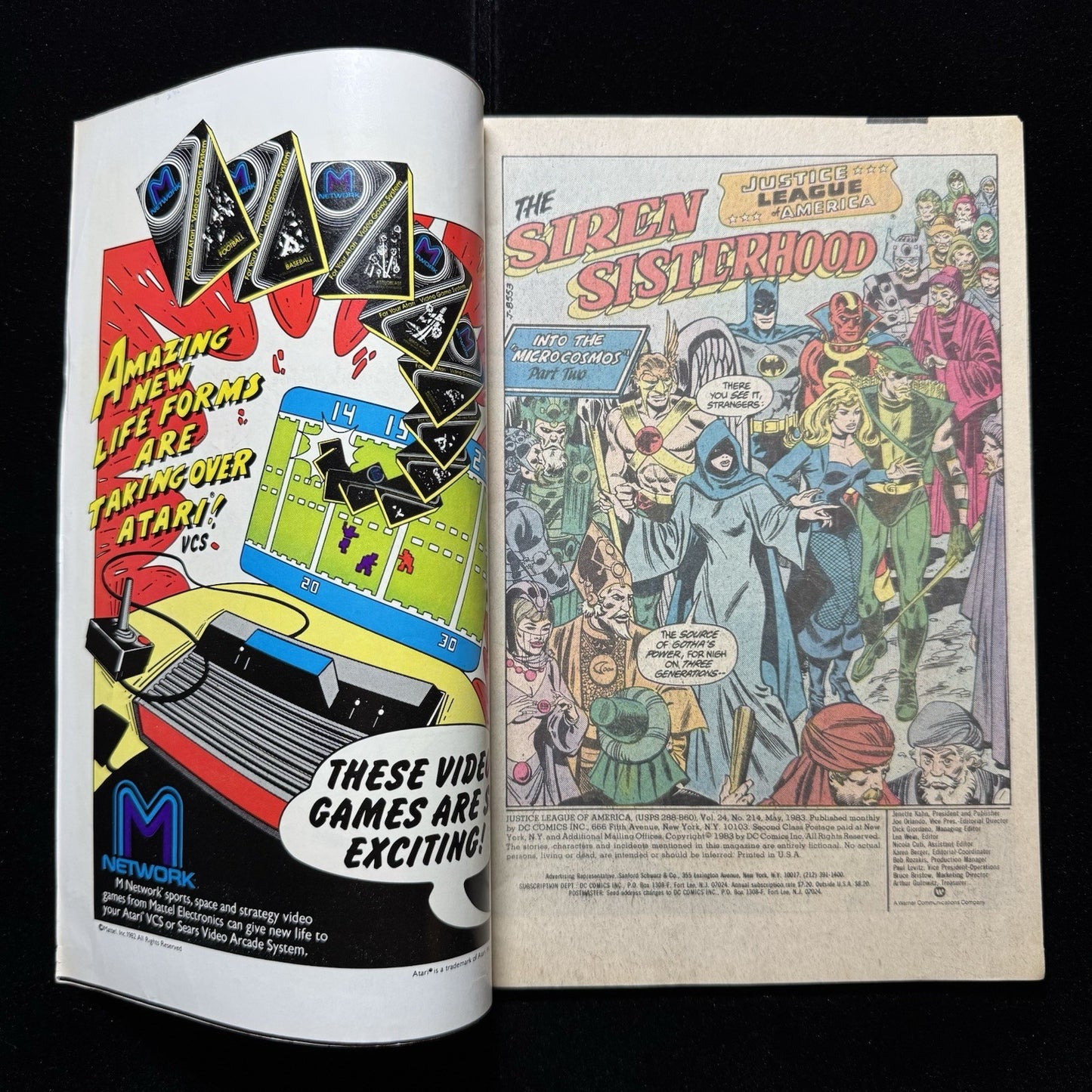 Justice League 214 - Bronze Age Dc Comics 1983