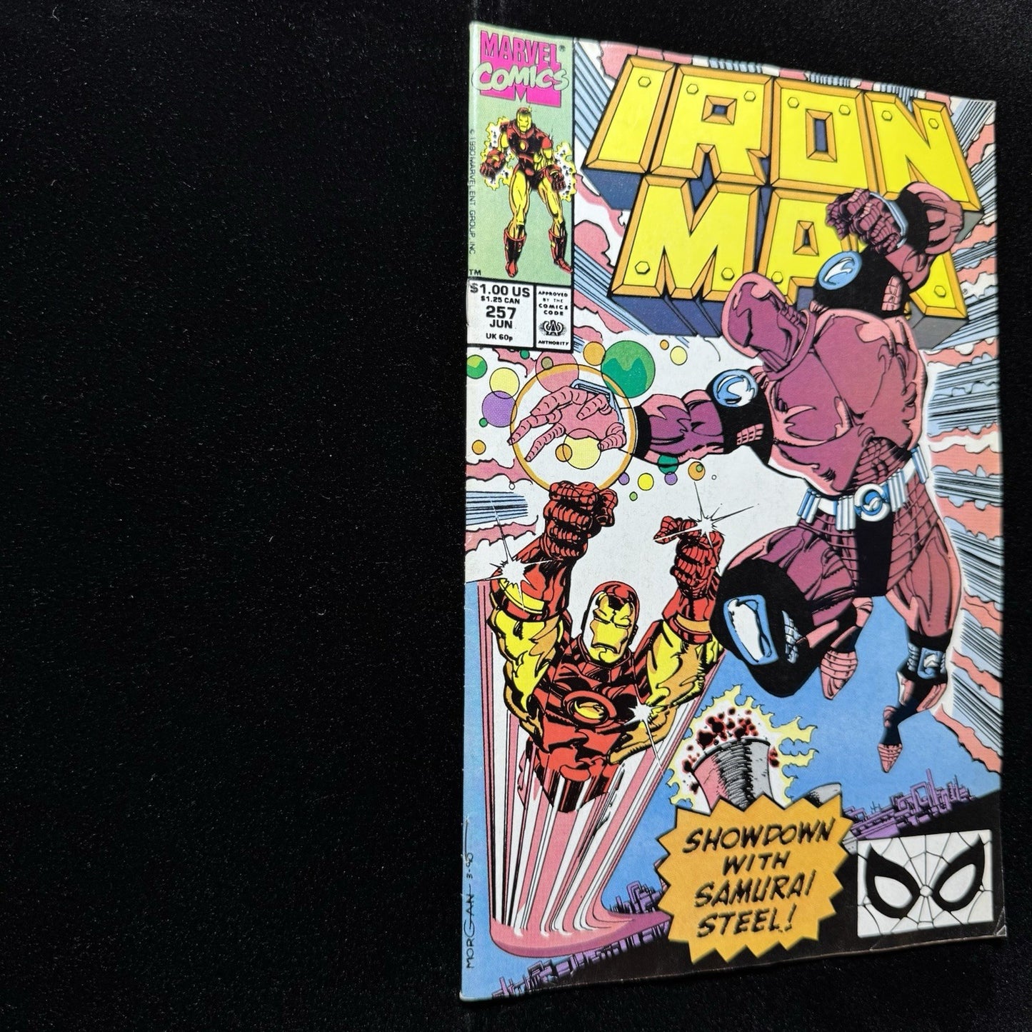 Iron Man 257 - Copper Age Marvel Comics 1990