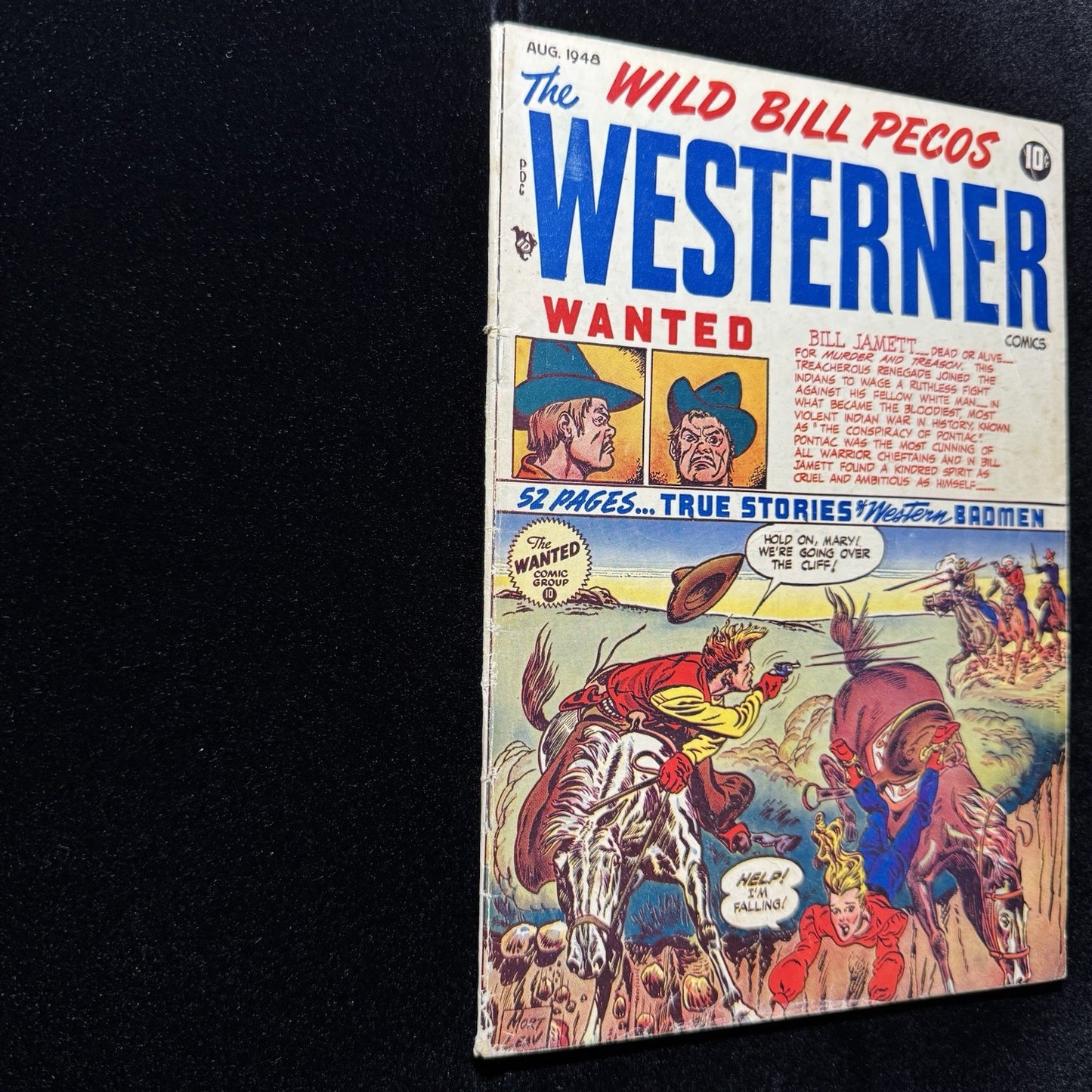 Westerner 15 - Golden Age Orbit-Wanted Comics 1948