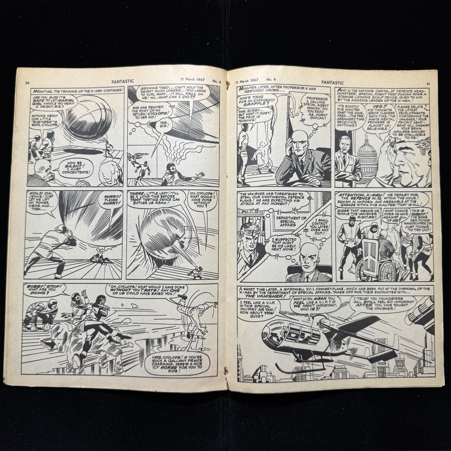 Fantastic! 4 - British Comics - Silver Age Odhams/ IPC Magazines Comics 1967