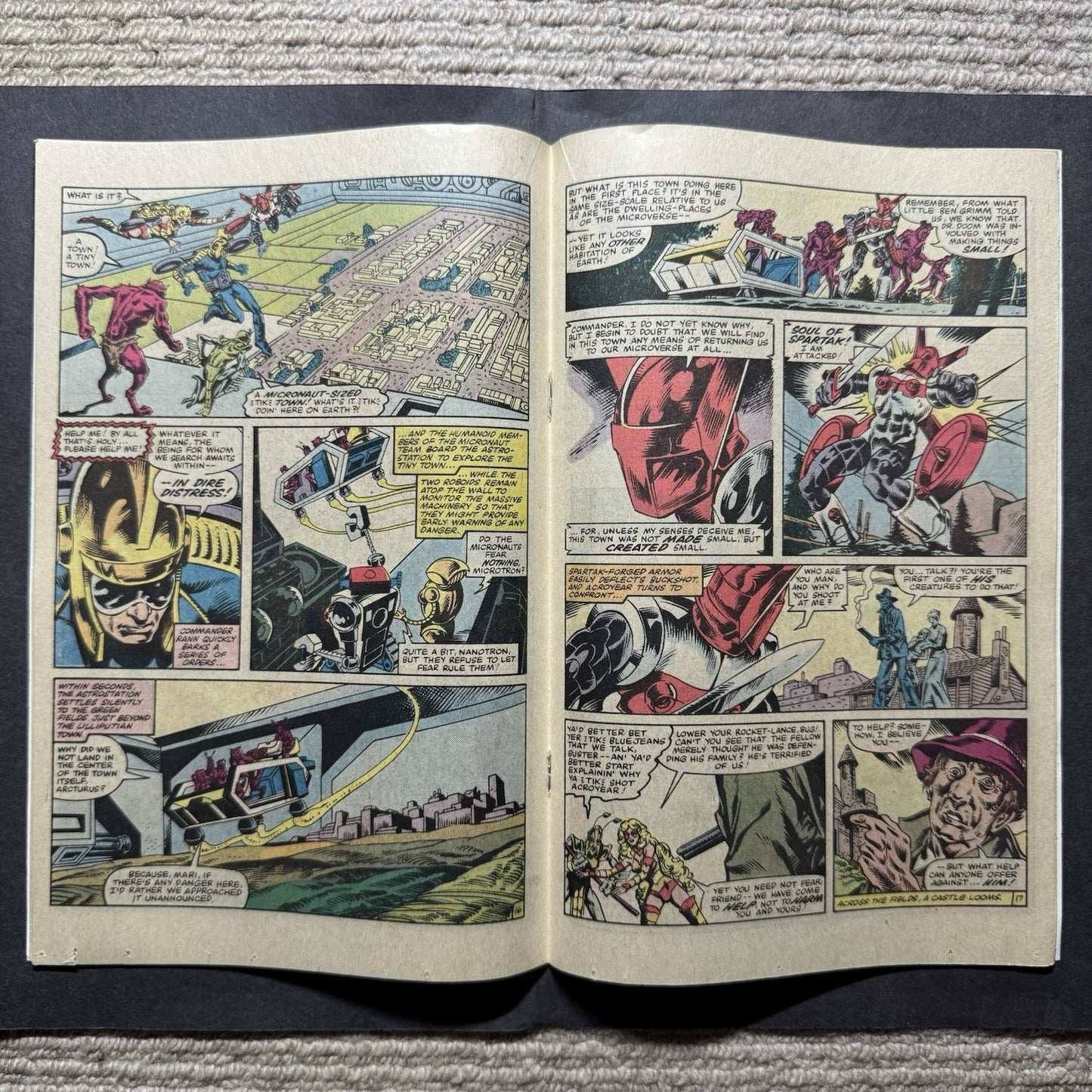 Micronauts 41 - Bronze Age Marvel Comics 1982