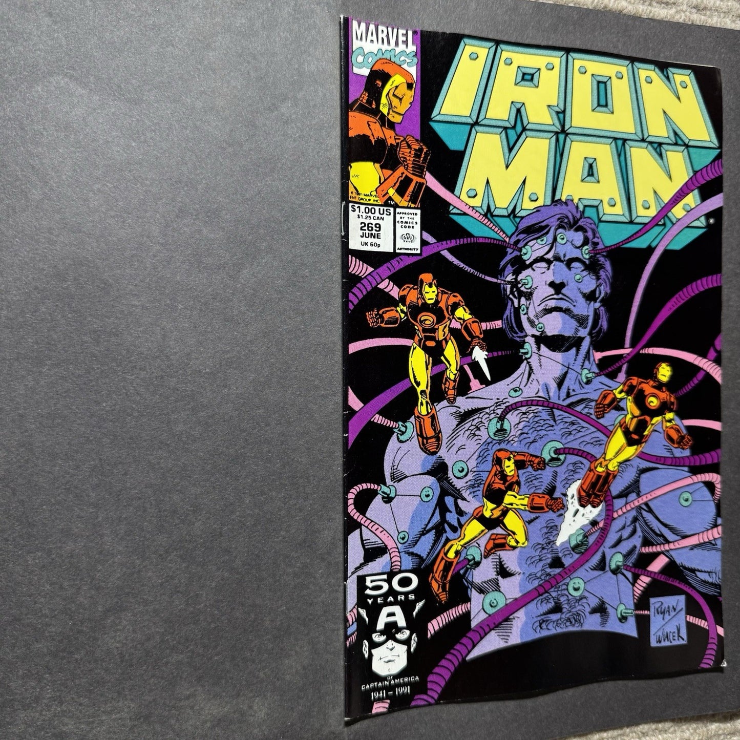 Iron Man 269 - Copper Age Marvel Comics 1991