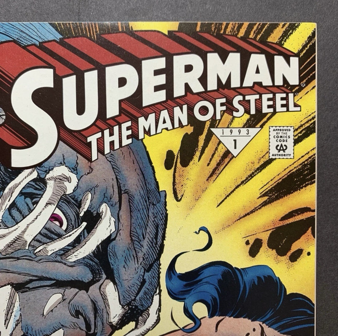 Superman Man Of Steel 19 - Doomsday Fully Revealed - Modern Age Dc Comics 1993