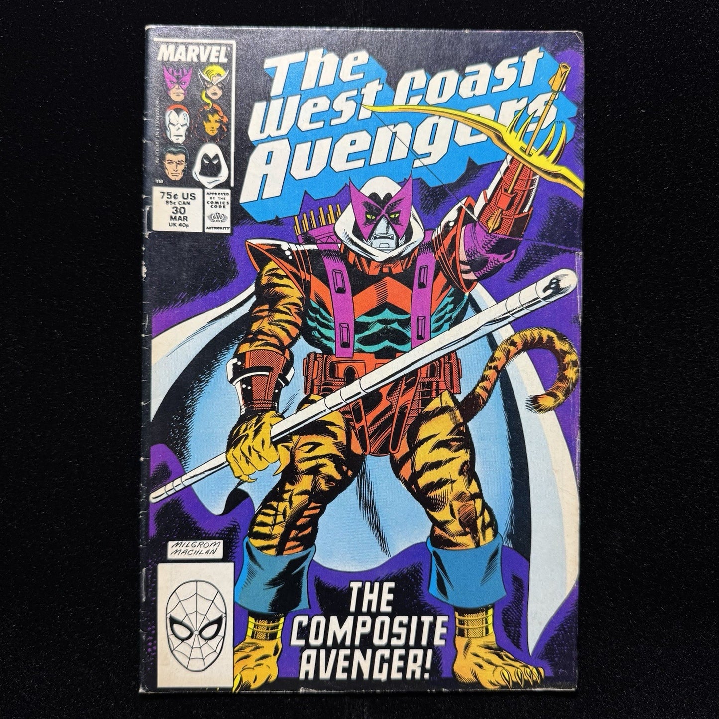 West Coast Avengers 30 - Copper Age Marvel Comics 1988