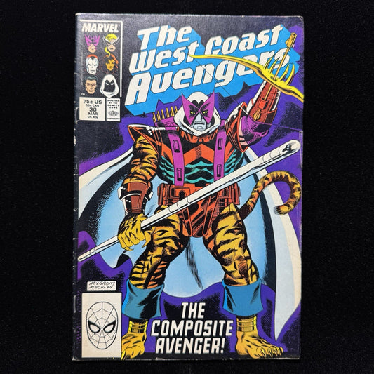 West Coast Avengers 30 - Copper Age Marvel Comics 1988