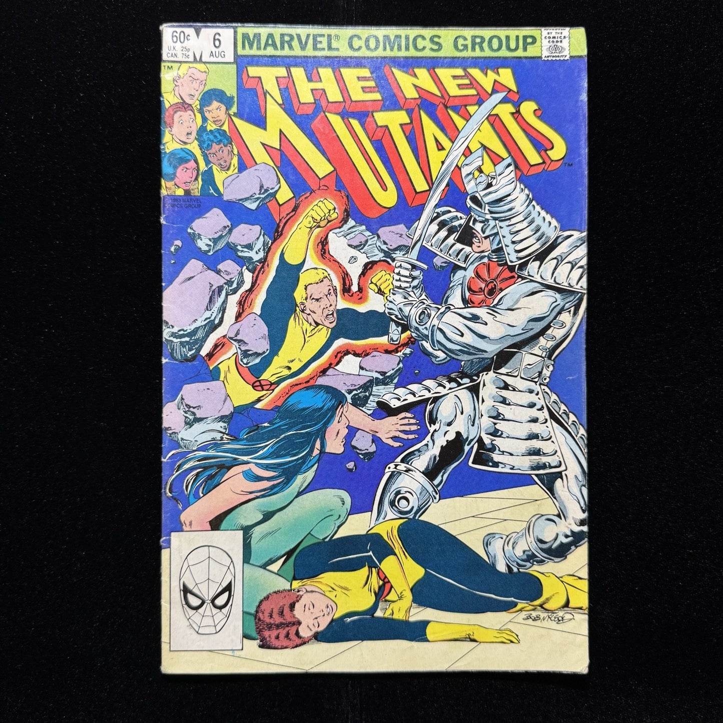 New Mutants 6 - Bronze Age Marvel Comics 1983