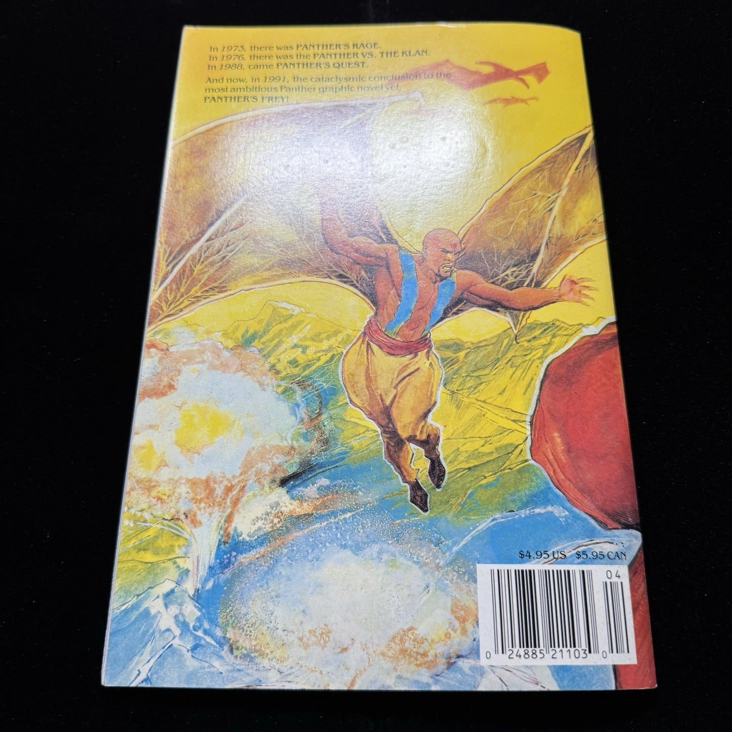 Black Panther Panther's Prey 4 - Copper Age Marvel Comics 1991