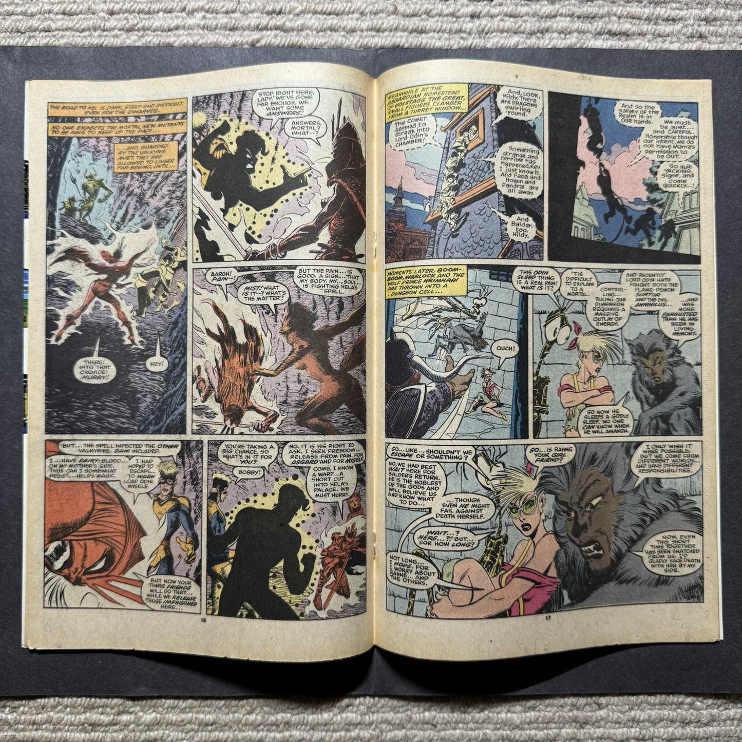 New Mutants 82 - Copper Age Marvel Comics 1989